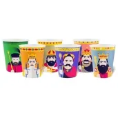 kubeczki papierowe krolewska impreza godan 200 ml 6 szt