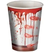 kubeczki papierowe krwawe slady guirca 200 ml 6 szt