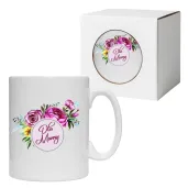 kubek dla mamy kwiaty 330 ml