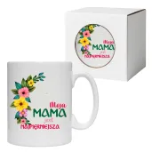 kubek moja mama jest najpiekniejsza 330 ml