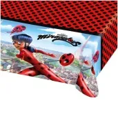 obrus foliowy miraculous biedronka i czarny kot amscan 180x120 cm