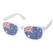 okulary plastikowe flaga australii na mundial mecz dzien jezykow do szkoly anglia u