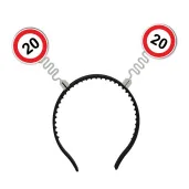 opaska party 20 urodziny traffic birthday