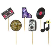 pikery disco zlota kula mix 6 szt