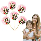 pikery dzien matki mama i tulipany 6 szt