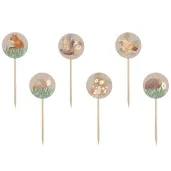 pikery lesne zwierzatka congee 6 szt