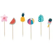 pikery summer lets party godan 12cm 6 szt