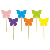pikery wiosna motylki mix 6 szt