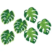 podkladka papierowa hello aloha monstera zielona 20 cm 6 szt