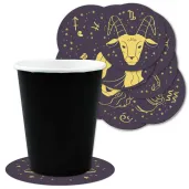 podkladki papierowe andrzejki astro zodiak wz 1 9 5 cm 12 szt