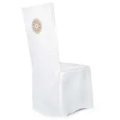 pokrowiec na krzeslo i komunia zlota hostia ihs partydeco