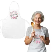 prezent na dzien babci fartuch kucheny z imieniem kochana babcia personalizowany