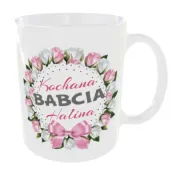 prezent na dzien babci urodziny kubek personalizowany kochana babcia imie 330 ml