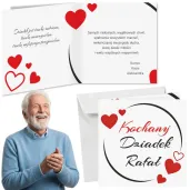 prezent na dzien dziadka urodziny kartka okolicznosciowa dla kochanego dziadka personalizacja
