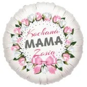 prezent na dzien matki balon foliowy z imieniem najlepsza mama personalziowany dekoracja