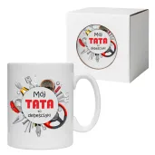 prezent na dzien ojca 23 czerwca kubek moj tata to debesciak upominek 330 ml