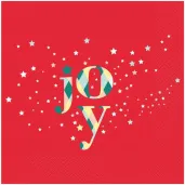 serwetki joy swiateczne czerwony godan 33 cm 20 szt