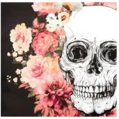 serwetki papierowe halloween czaszka czarny boland 33 cm 20 szt