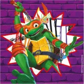 serwetki papierowe wojownicze zolwie ninja tmnt procos 33 cm 20 szt