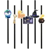 slomki andrzejki wrozbita maciej czarne 19 5 cm 6 szt