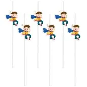 slomki dzien chlopaka w pelerynie biale 19 5 cm 6 szt