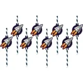 slomki kosmiczne statki 19 5 cm amscan 8 szt