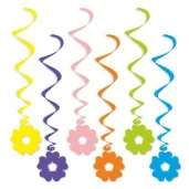 swiderki wiszace kwiatki chabry 6 szt