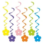 swiderki wiszace kwiatki szkolne 6 szt