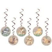 swiderki wiszace lesne zwierzatka mix congee 6 szt