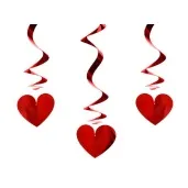 swiderki wiszace serca 3 szt