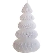 swieca choinka chanel biala bartek candles 140 mm