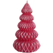 swieca choinka chanel czerwona bartek candles 105 mm