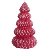 swieca choinka chanel czerwona bartek candles 140 mm