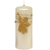 swieca pienkowa aniol rafael perlowa adpal 150 58 mm