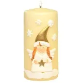 swieca pienkowa aniolek kremowa adpal 150 70 mm