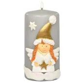 swieca pienkowa aniolek szara adpal 120 60 mm