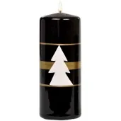 swieca pienkowa choinka czarna adpal 150 58 mm