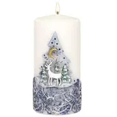 swieca pienkowa renifer bialo granatowa adpal 150 70 mm