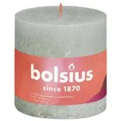 swieca pienkowa rustic zielony mglisty bolsius 100 100 mm