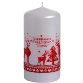 swieca pienkowa scandinavian bartek candles 70 150 mm