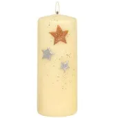 swieca pienkowa trzy gwiazdki kremowa adpal 150 58 mm