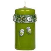 swieca pienkowa zimowe rekawiczki zielona adpal 120 58 mm