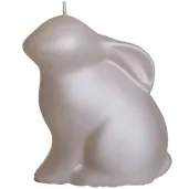 swieca wielkanoc matowy zajaczek cappucino bartek candles 75 mm