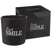 swieca zapachowa w szkle just smile bispol 10 cm