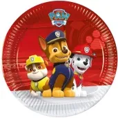 talerzyki papierowe paw patrol ready for action procos 20 cm 8 szt