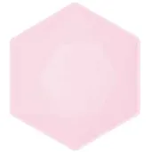 talerzyki vert decor heksagonalne rozowy amscan 26 1 cm 6 szt