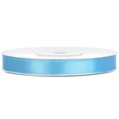 tasiemka satynowa classic blekitna partydeco 6 mm 25 m
