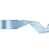 tasiemka satynowa classic niebieski mglisty jasny partydeco 38 mm 25 m