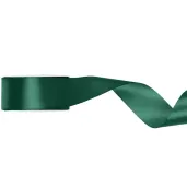 tasiemka satynowa classic zielony butelkowy partydeco 38 mm 25 m
