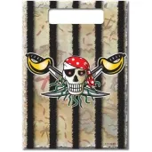 torebki foliowe piracka czaszka folat 8 szt